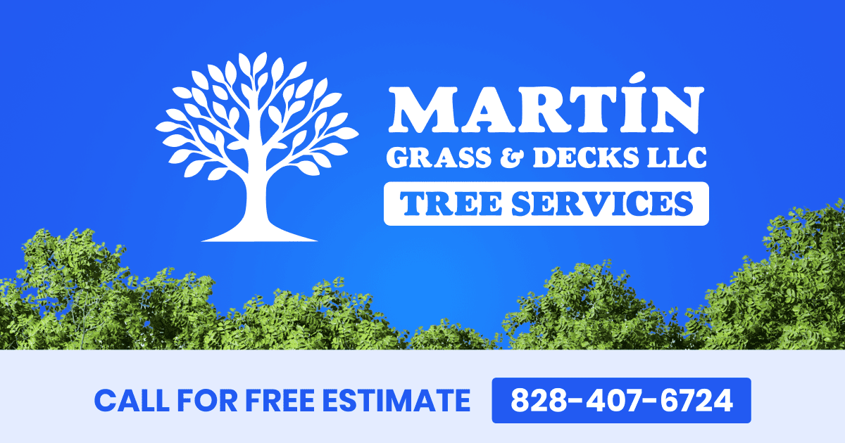 Martín Grass & Decks LLC Tree service work site